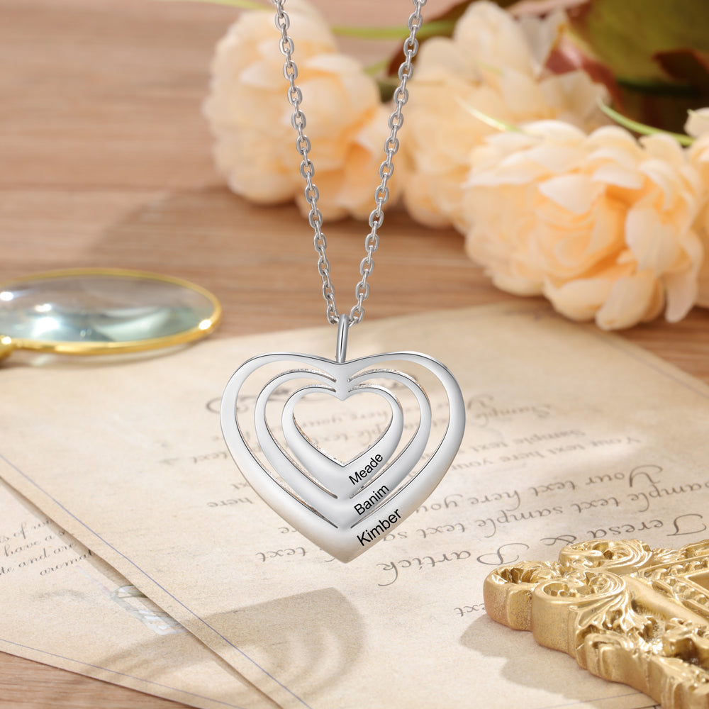 Stainless Steel Heart Necklace