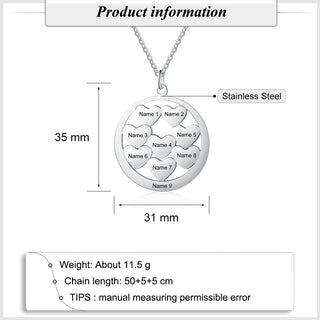 Stainless Steel Heart Necklace