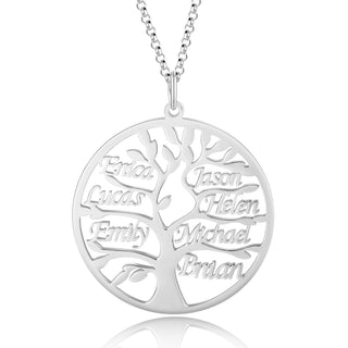 Tree of Life Name Necklace