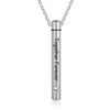 Stainless Steel Personalized Bar Name Necklace