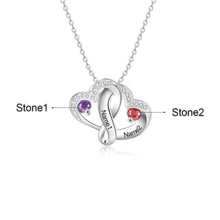 925 Sterling Silver Heart Necklace