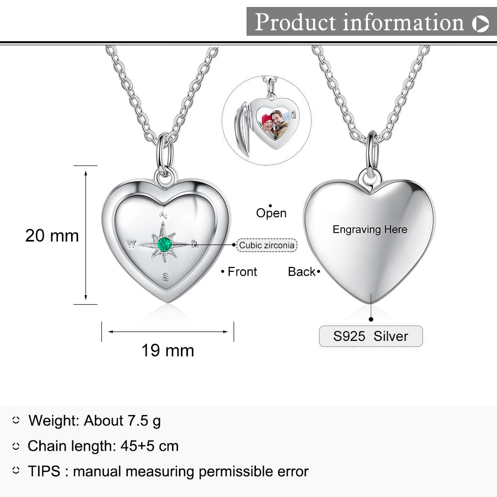 Personalized Custom Photo Necklace