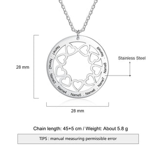 Personalized Stainless Steel Necklace