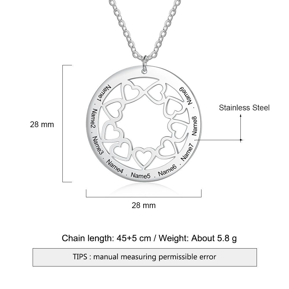 Personalized Stainless Steel Necklace