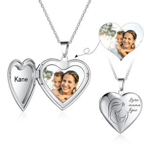 Personalized Stainless Steel Photo Necklace