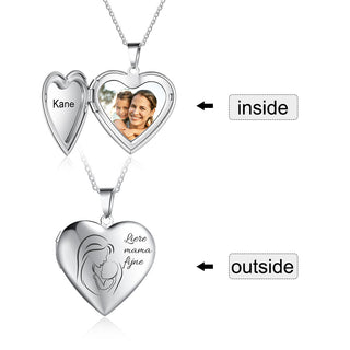 Personalized Stainless Steel Photo Necklace