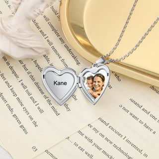 Personalized Stainless Steel Photo Necklace