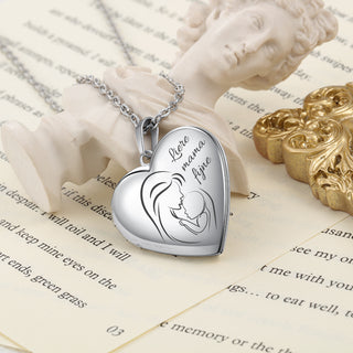 Personalized Stainless Steel Photo Necklace