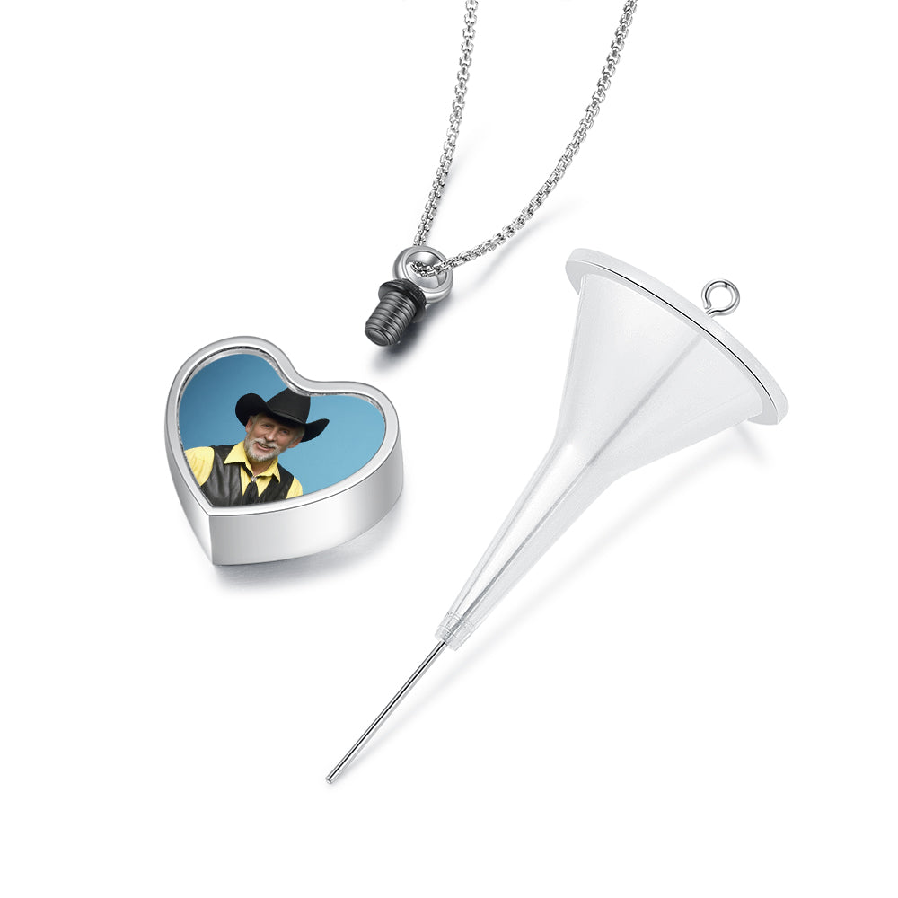 Personalized Photo Stainless Steel Necklace