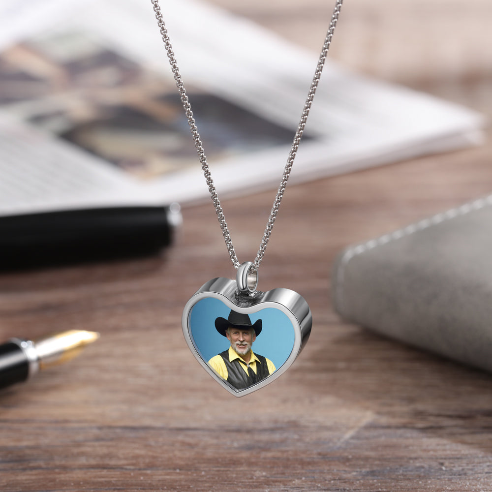 Personalized Photo Stainless Steel Necklace