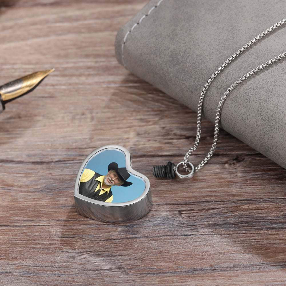 Personalized Photo Stainless Steel Necklace