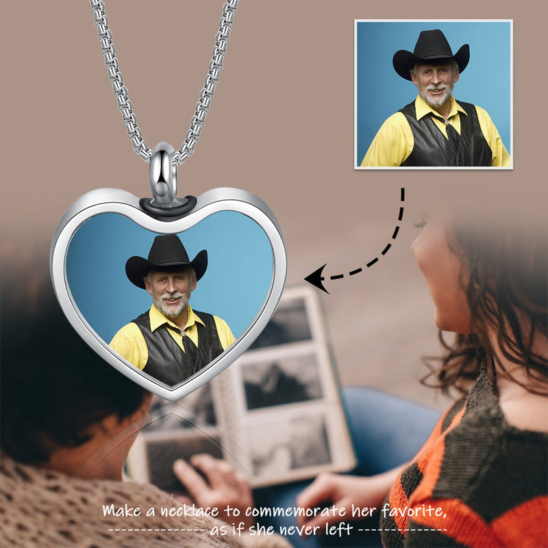 Personalized Photo Stainless Steel Necklace