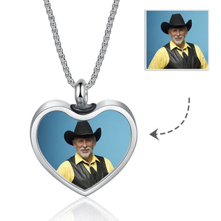 Personalized Photo Stainless Steel Necklace