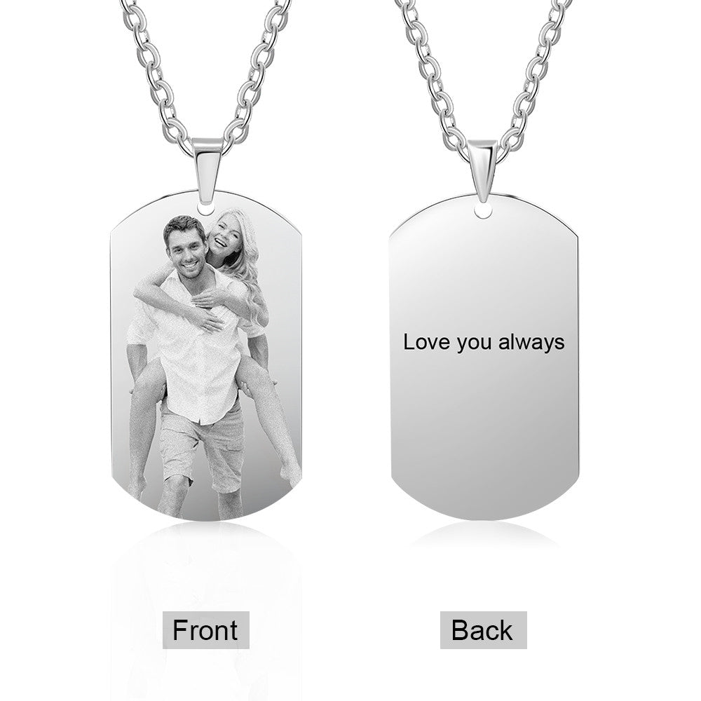 Personalized Photo Pendant Necklace
