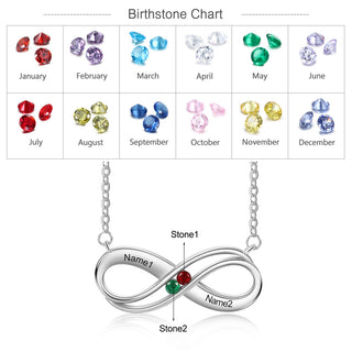 925 Sterling Silver Infinity Necklace