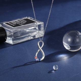 925 Silver Infinity Necklace