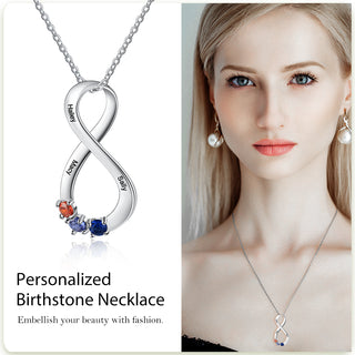 925 Silver Infinity Necklace