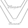 Personalized Multi-Chain Name Necklace