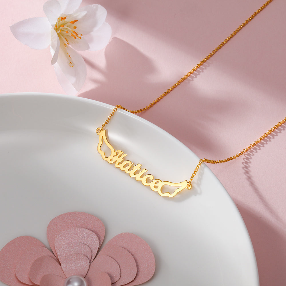 Personalized 925 Sterling Silver Name Necklace