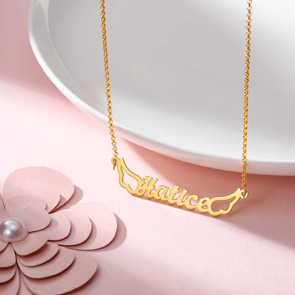 Personalized 925 Sterling Silver Name Necklace