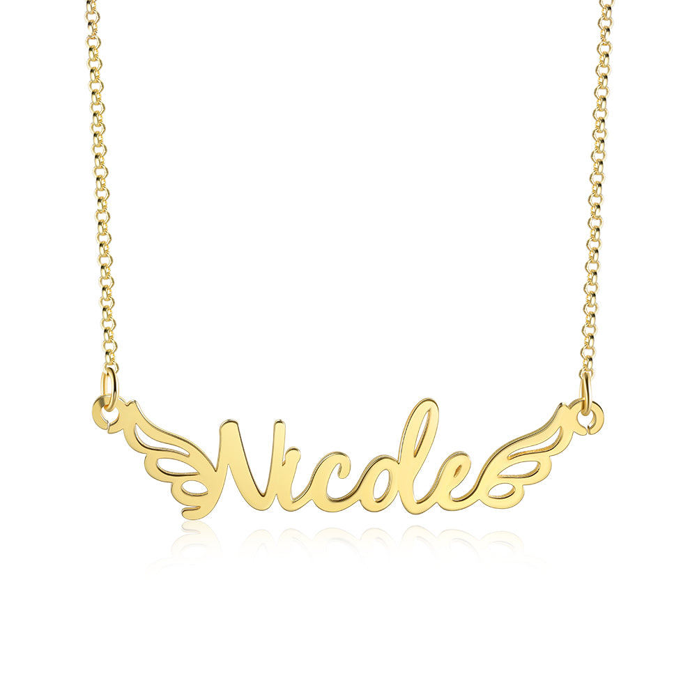 Personalized 925 Sterling Silver Name Necklace