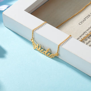 Personalized 925 Sterling Silver Name Necklace