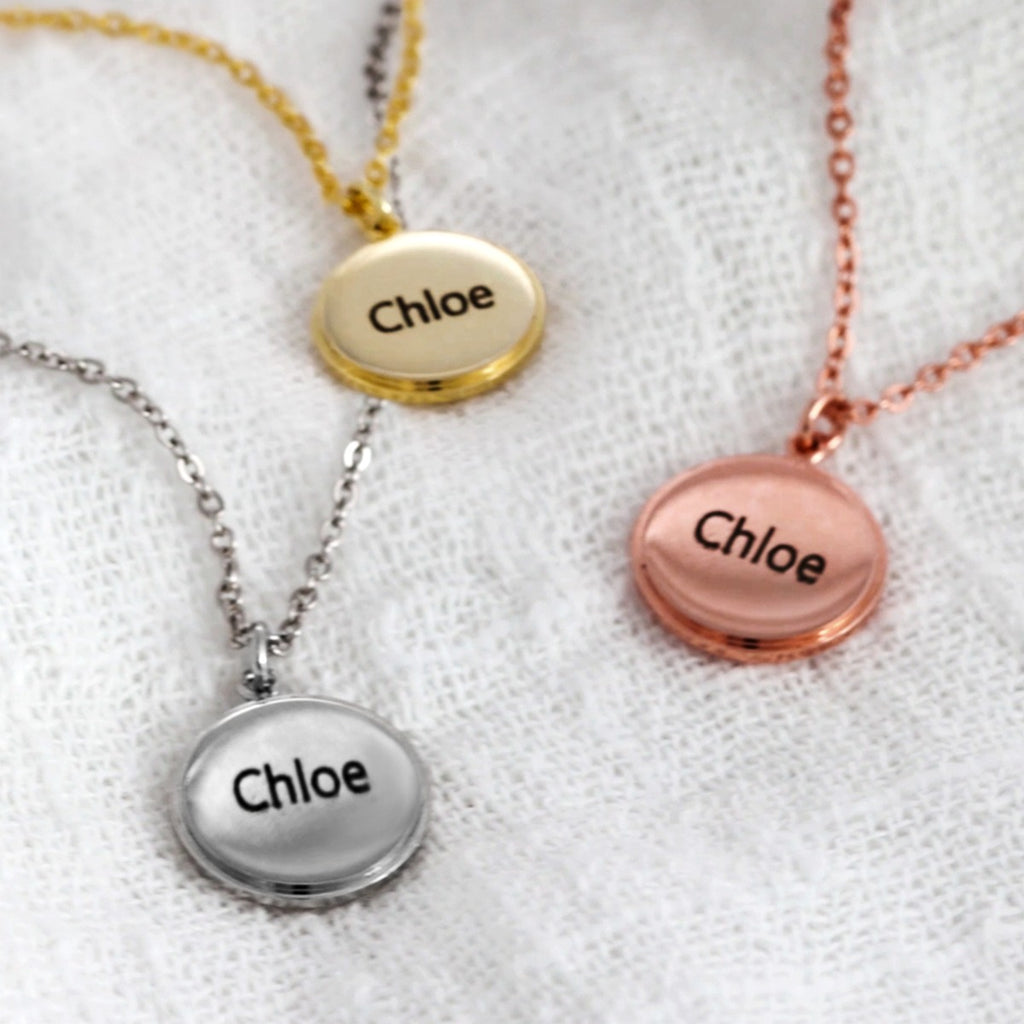 S925 silver Projection Custom Necklace