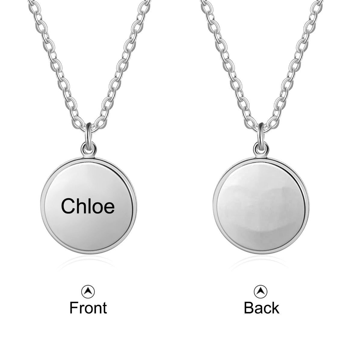 S925 silver Projection Custom Necklace