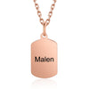 Personalized S925Silver Projection Necklace
