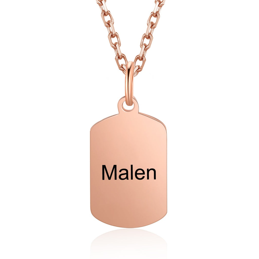 Personalized S925Silver Projection Necklace