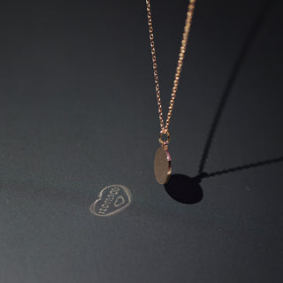 Personalized S925 silver Projection Necklace
