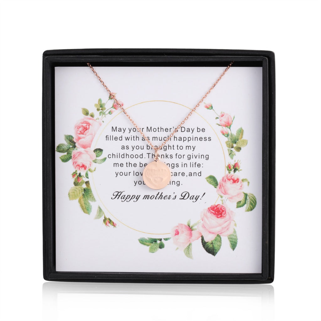 Personalized S925 silver Projection Necklace