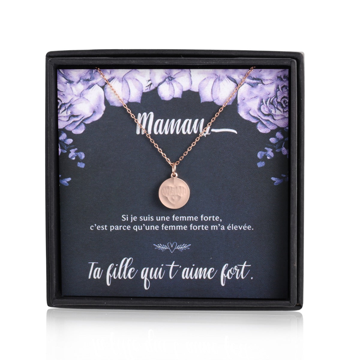 Personalized S925 silver Projection Necklace