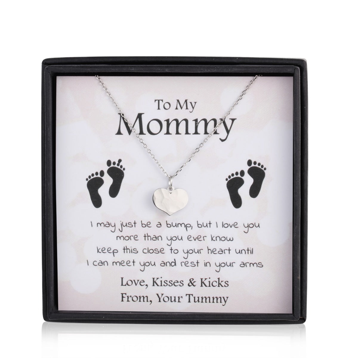 Personalized S925 Silver Projection Heart Necklace