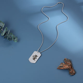 Personalized Shield Pendant Necklace