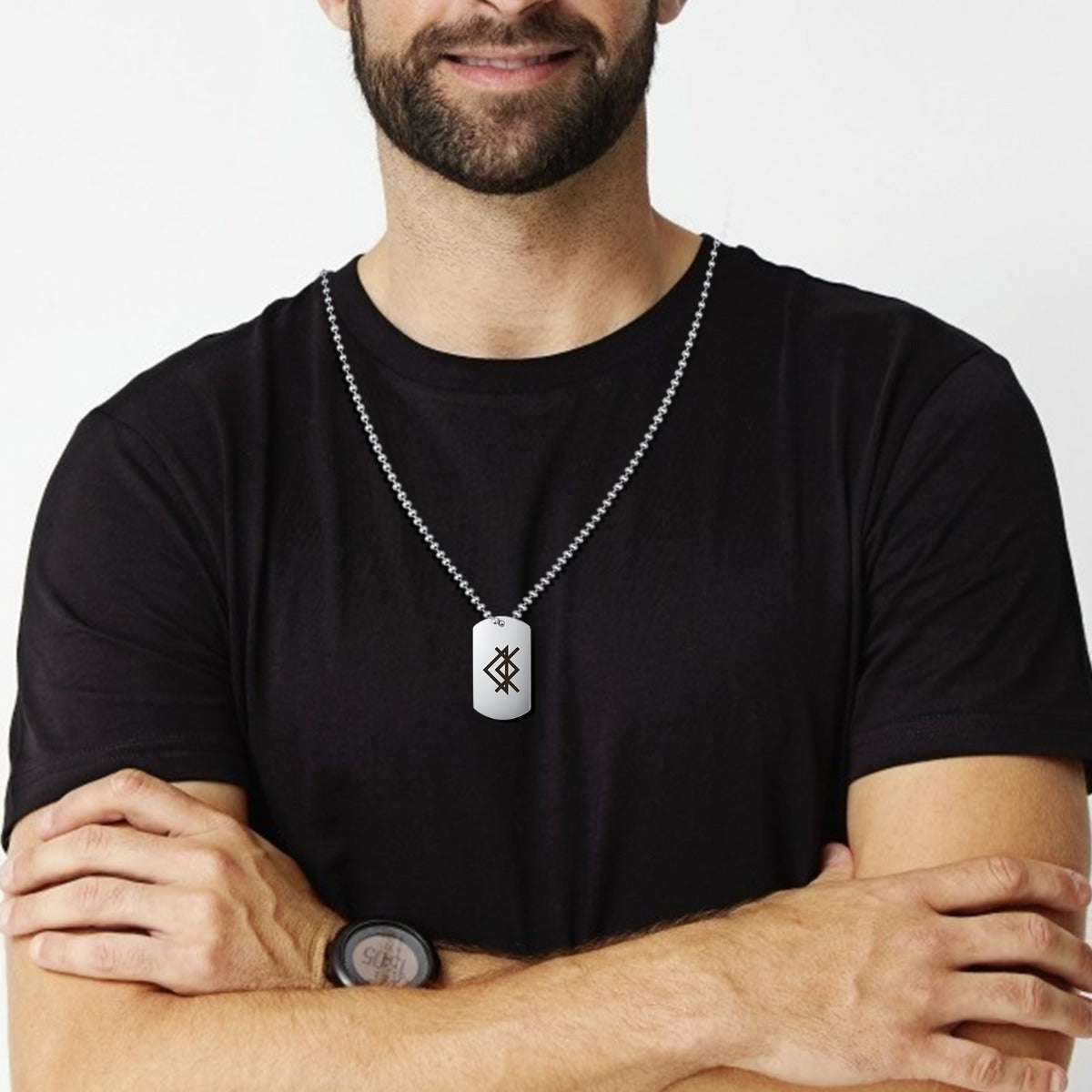 Personalized Shield Pendant Necklace