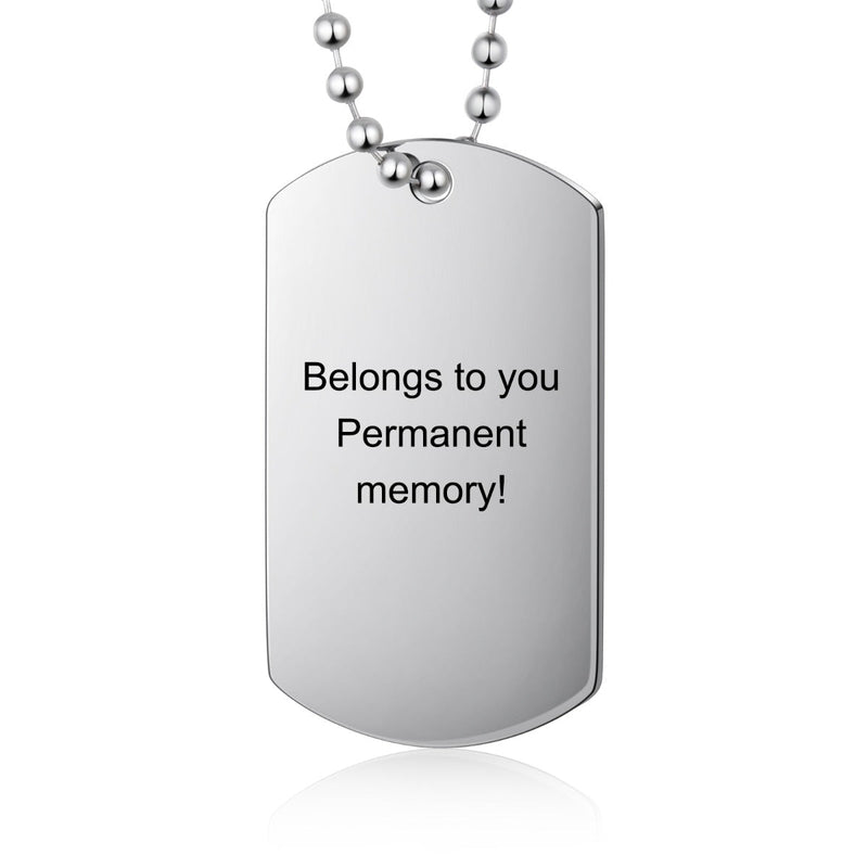Personalized Shield Pendant Necklace