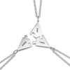 Personalized Titanium Steel Puzzle Necklaces