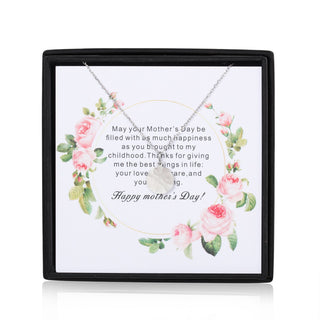 Personalized S925 Silver Projection Necklace