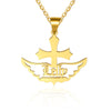 Personalized Rhodium Plated Name Necklace