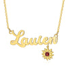 Line Cut Name Custom Necklace