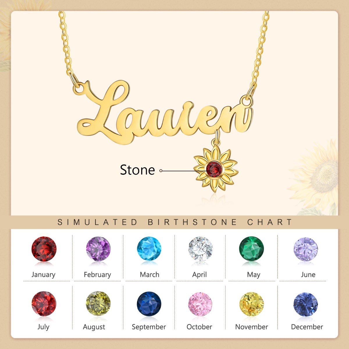 Line Cut Name Custom Necklace