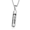 Personalized Stainless Steel Bar Necklace
