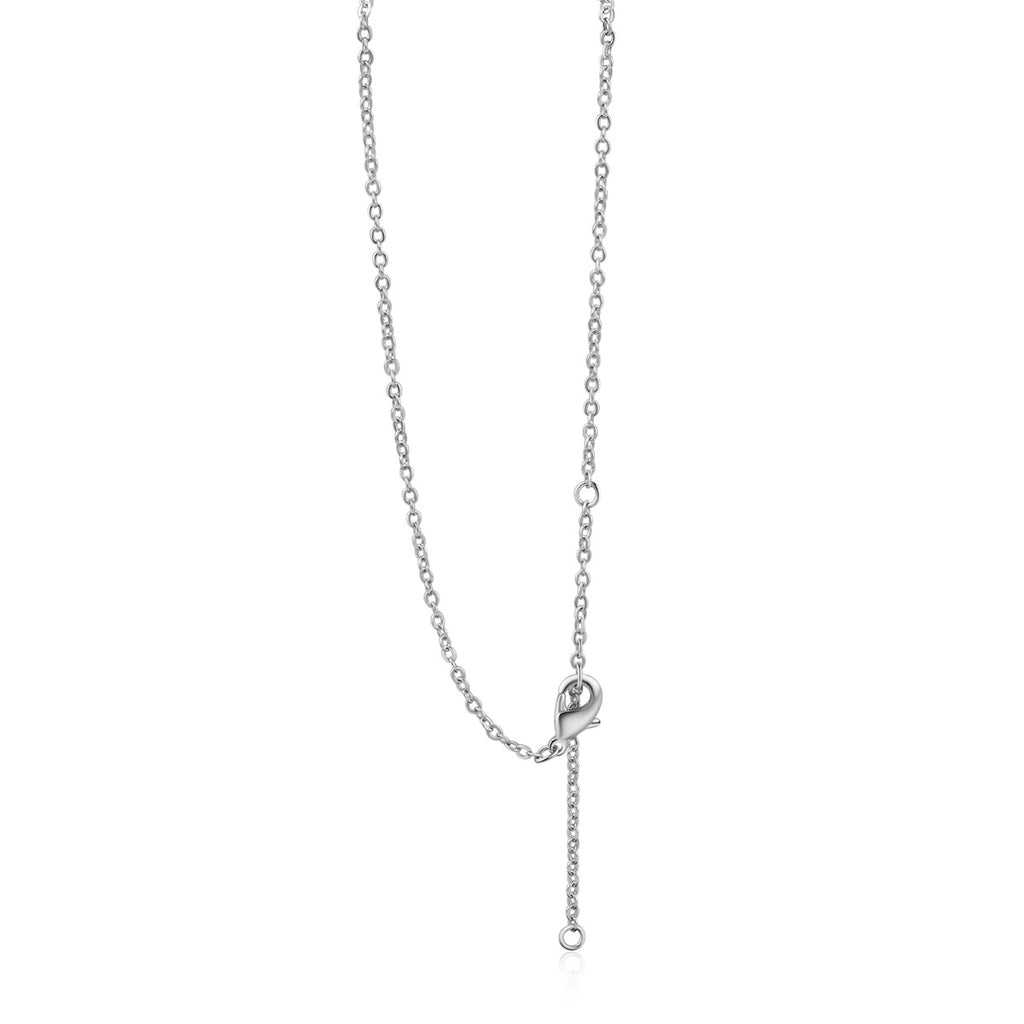 Copper Dolphin Heart Shape Necklace