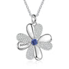 Price Personalized 925 Sterling Silver Clover Necklace