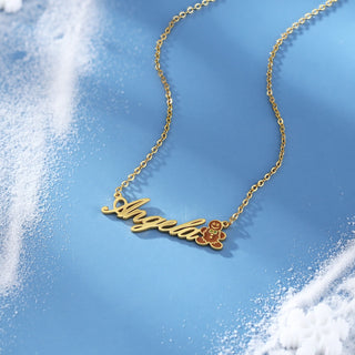 Personalized Christmas Toy Name Necklace