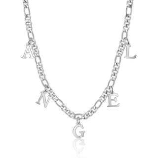 Personalized Stainless Steel Letter Necklace