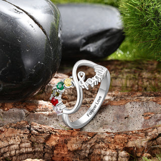 Engrave Personalized Sterling Silver Ring