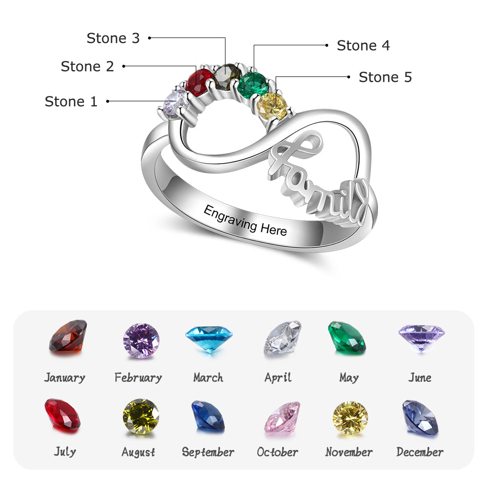 Engrave Personalized Sterling Silver Ring
