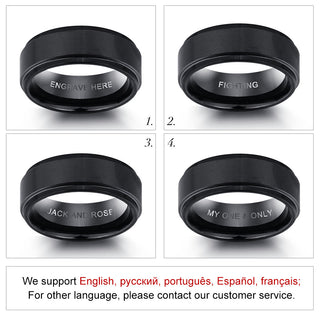 Flat Customized Ring